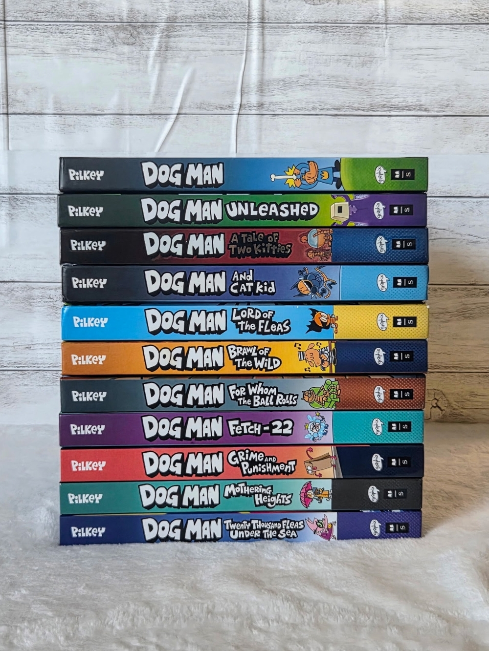 Dog Man 11 Books Set